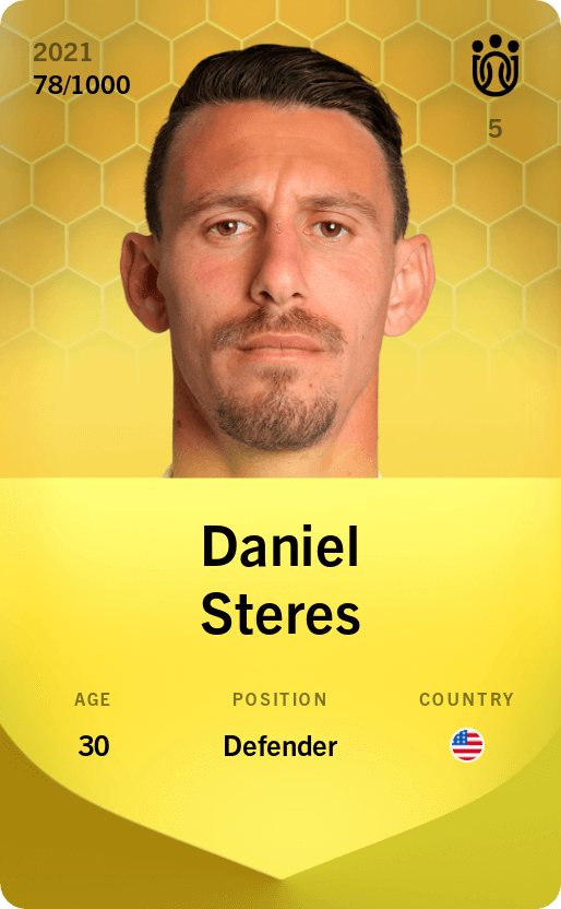 Daniel Steres 2021-22 • Limited 78/1000