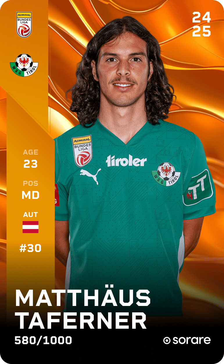 Matthäus Taferner 2024-25 • Limited 580/1000