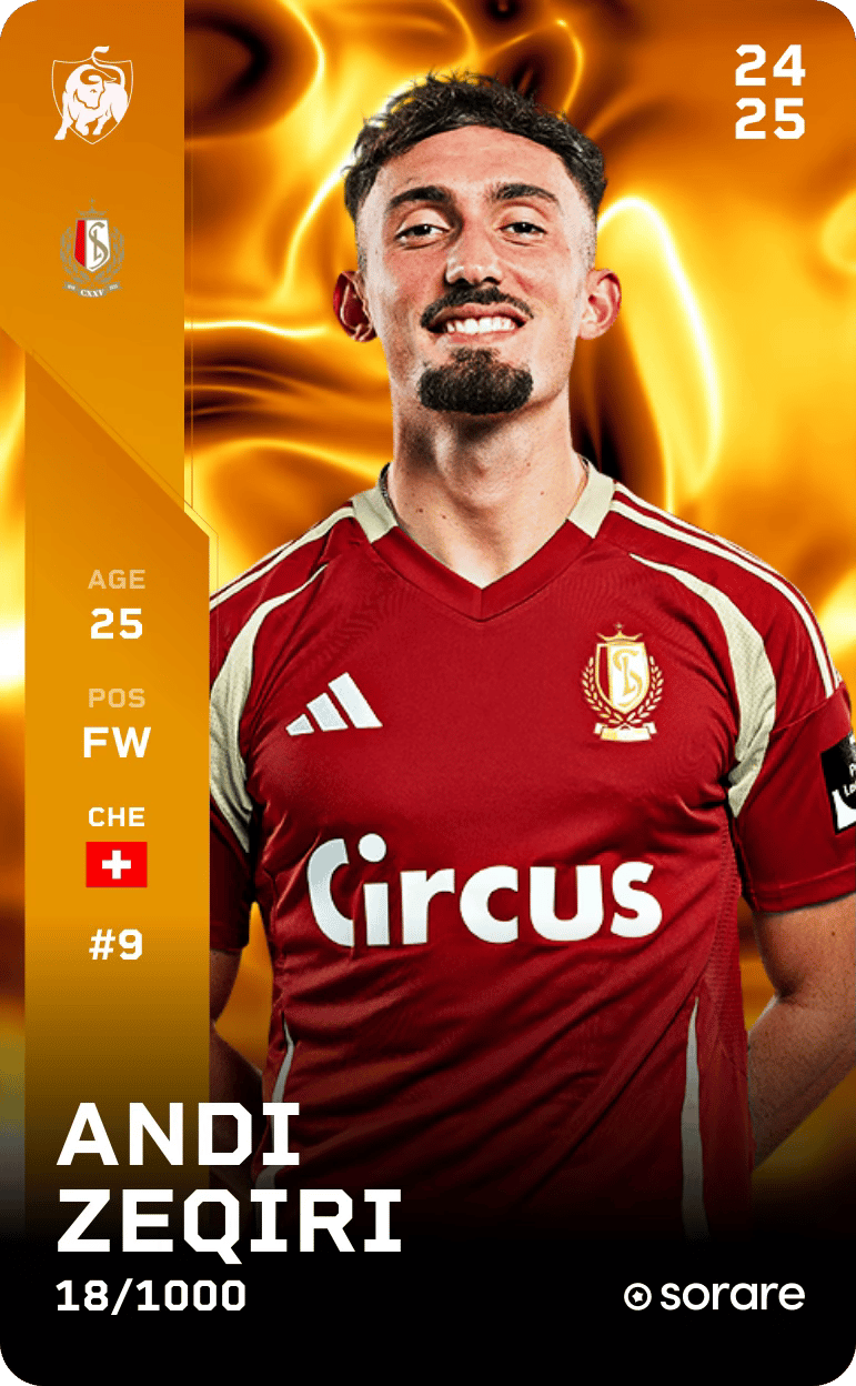 Andi Zeqiri 2024-25 • Limited 18/1000
