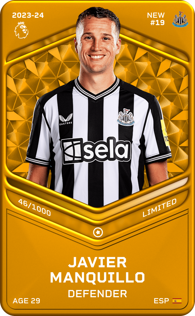 Javier Manquillo 2023-24 • Limited 46/1000