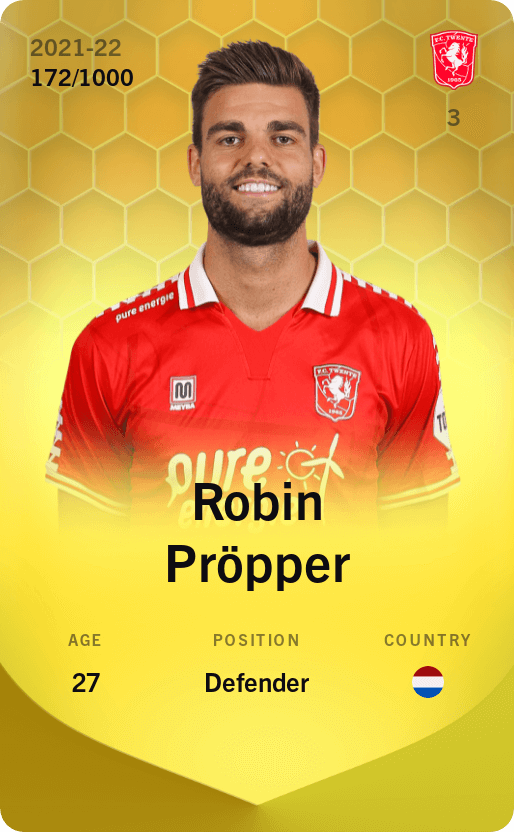 Robin Pröpper 2021-22 • Limited 172/1000