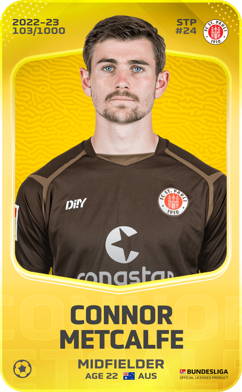Connor Metcalfe 2022-23 • Limited 103/1000