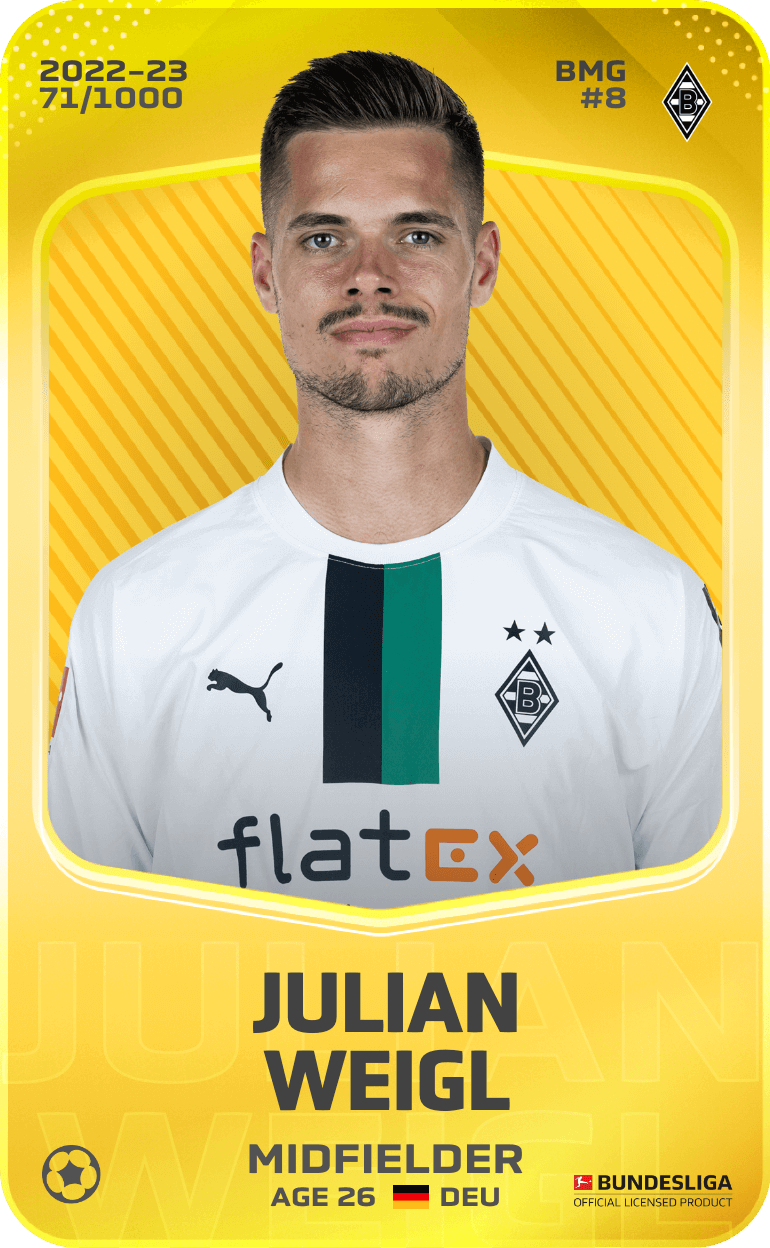 Julian Weigl 2022-23 • Limited 71/1000