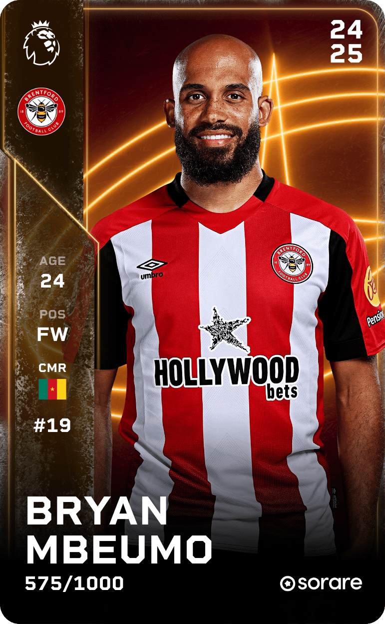 Bryan Mbeumo 2024-25 • Limited 575/1000