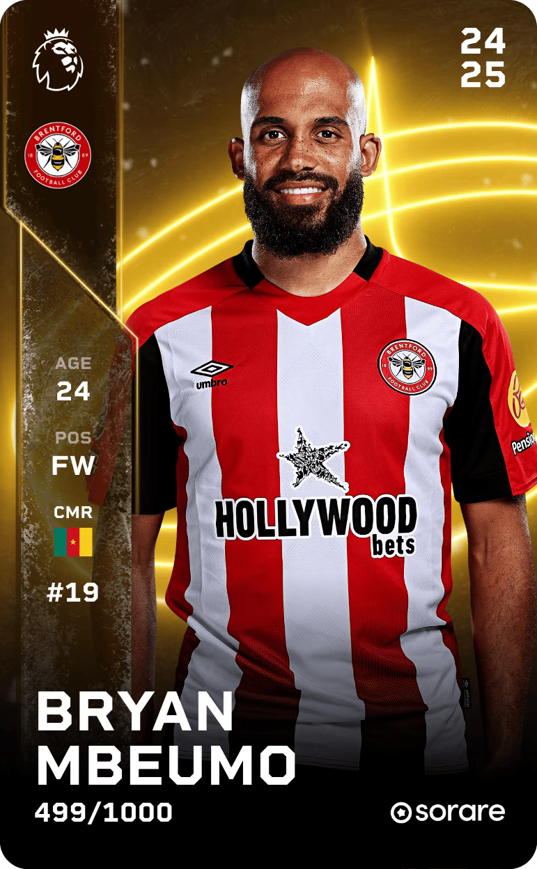 Bryan Mbeumo 2024-25 • Limited 499/1000