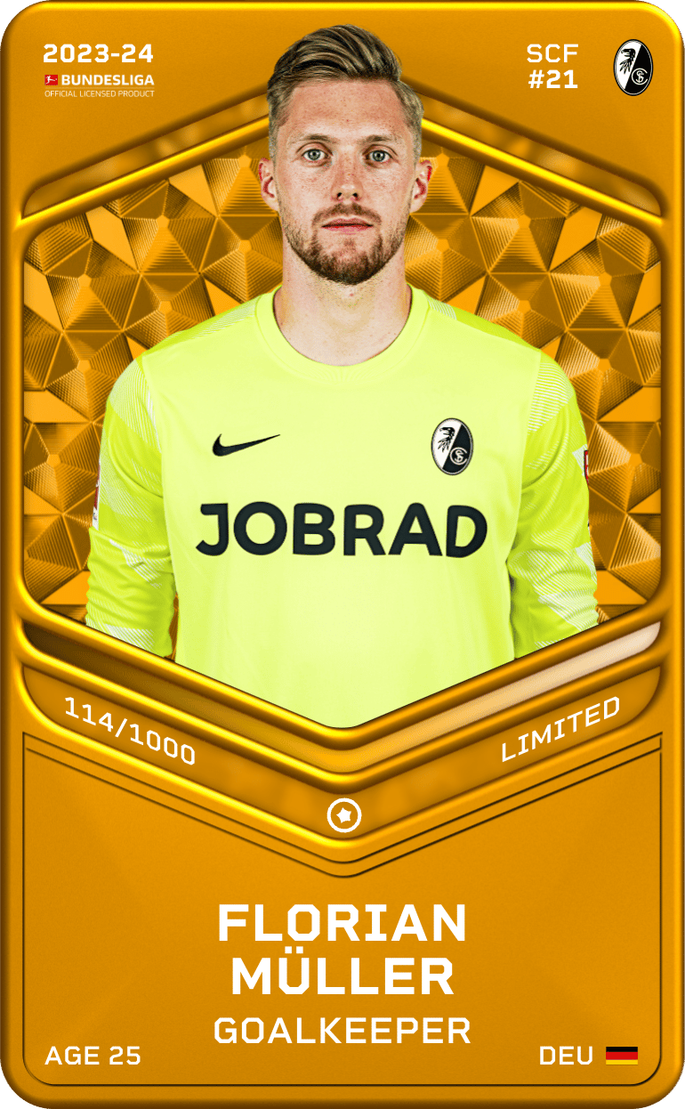 Florian Müller 2023-24 • Limited 114/1000