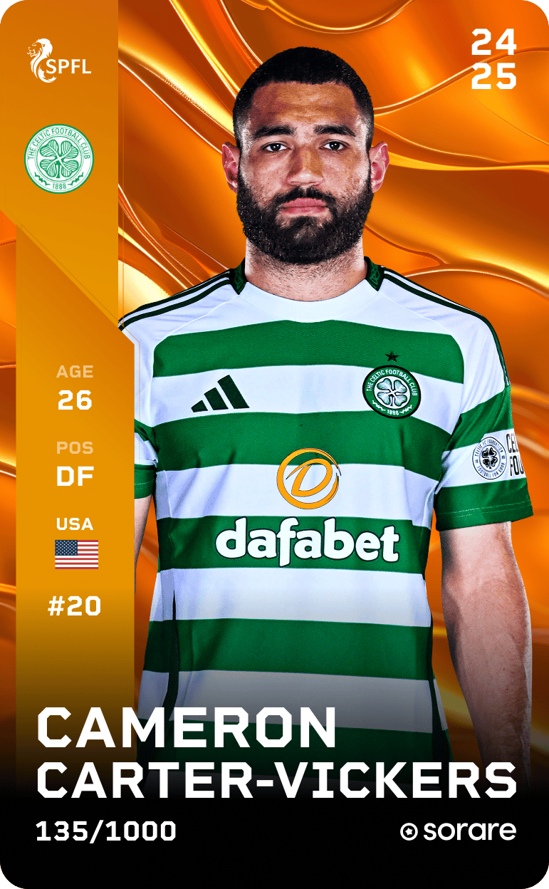 Cameron Carter-Vickers 2024-25 • Limited 135/1000