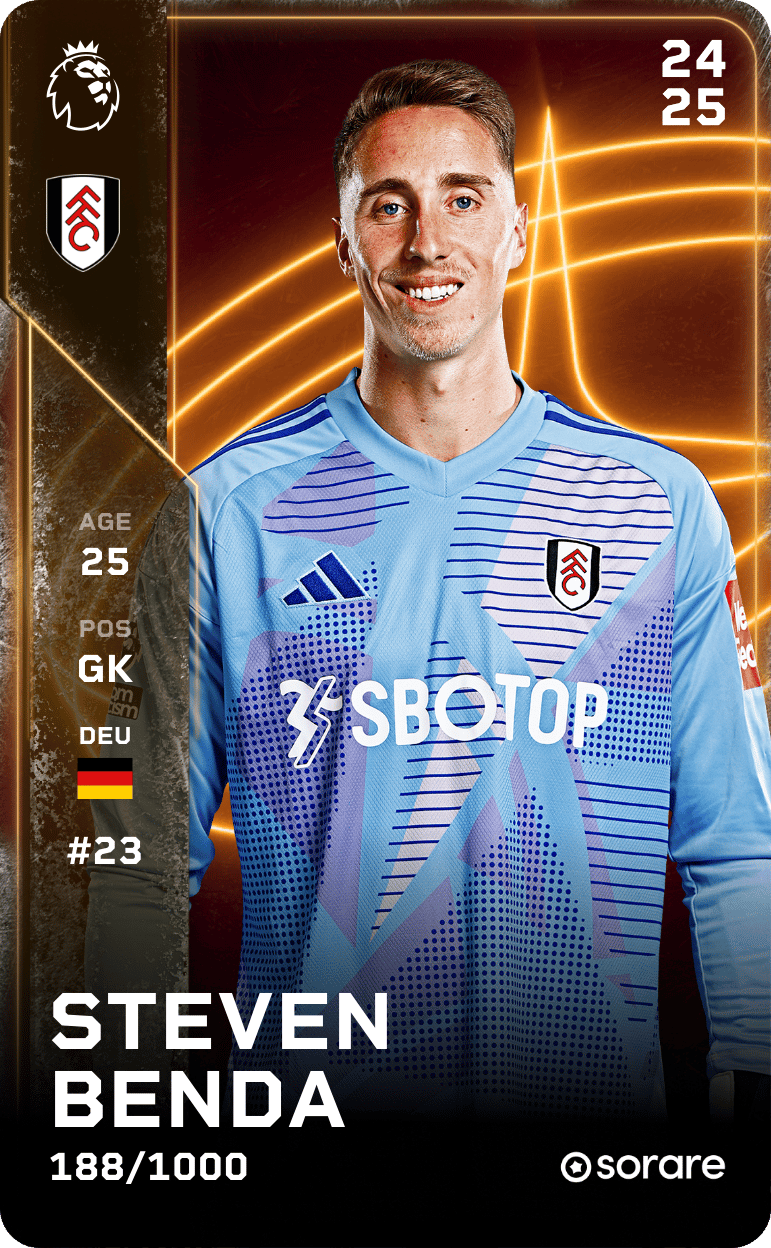 Steven-Andreas Benda 2024-25 • Limited 188/1000