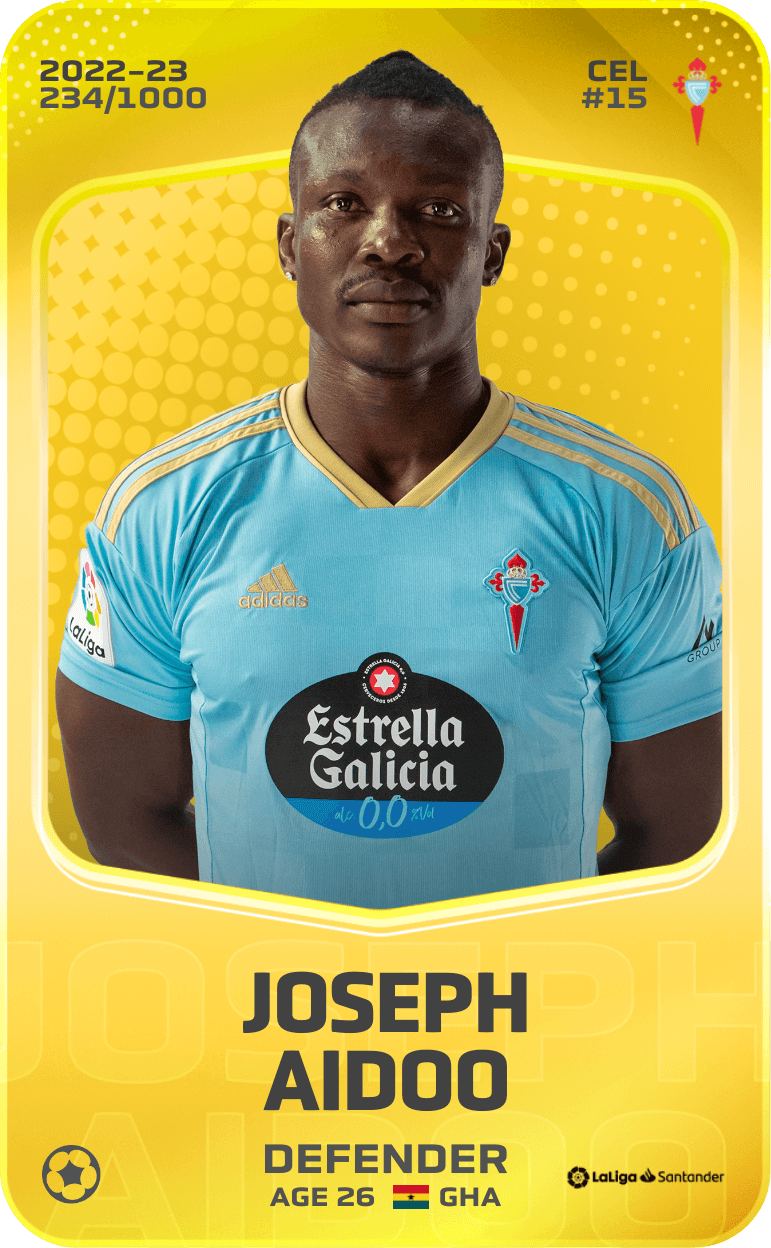 Joseph Aidoo 2022-23 • Limited 234/1000