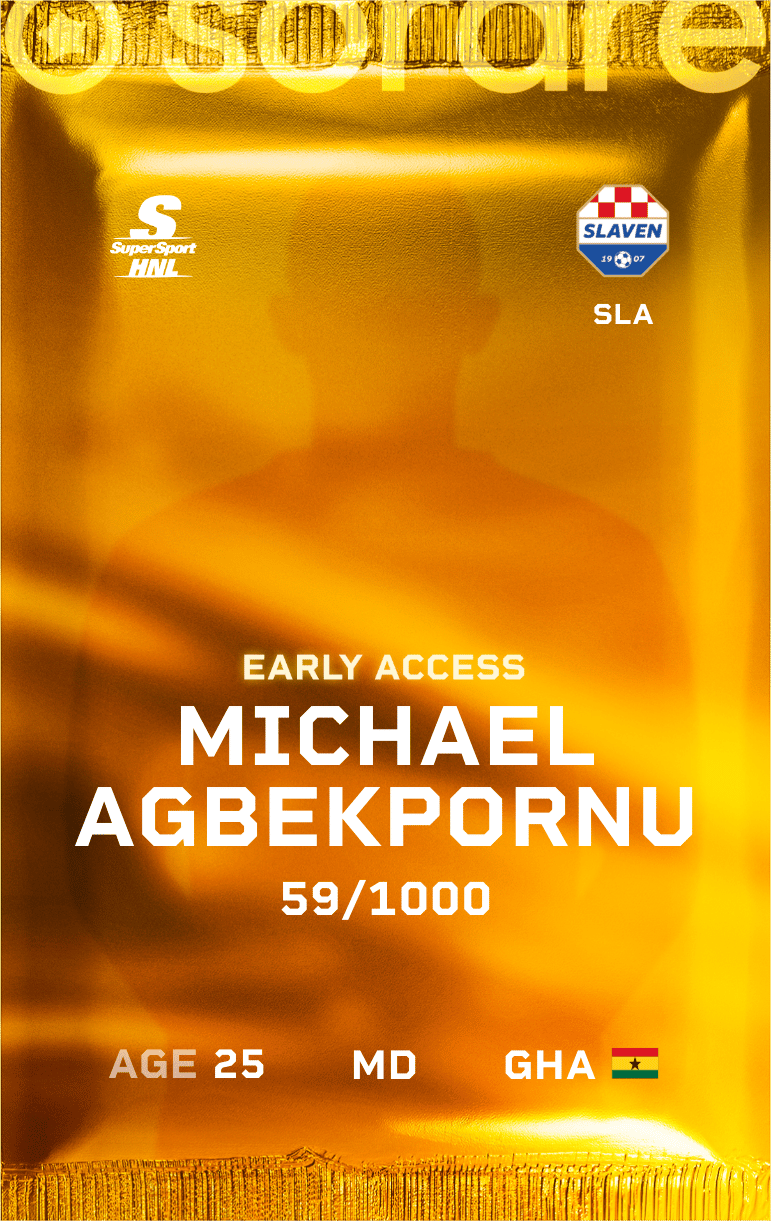 Michael Agbekpornu 2024-25 • Limited 59/1000