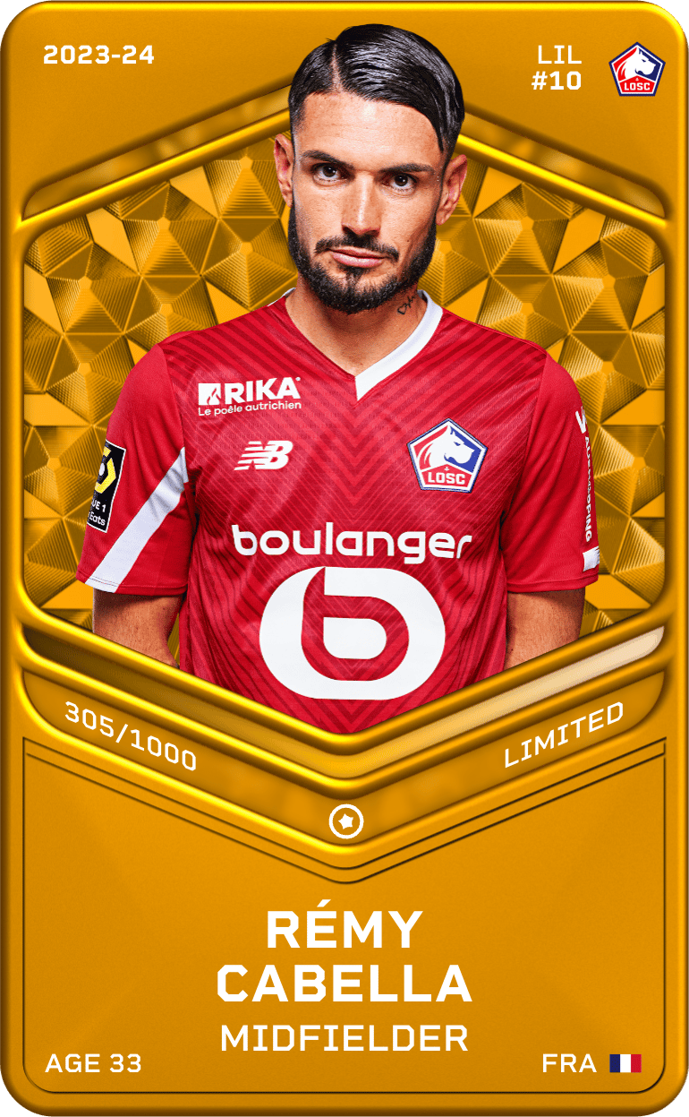 Rémy Cabella 2023-24 • Limited 305/1000