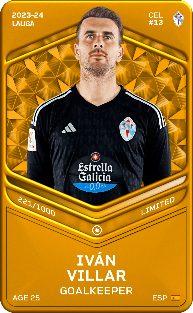 Iván Villar 2023-24 • Limited 221/1000