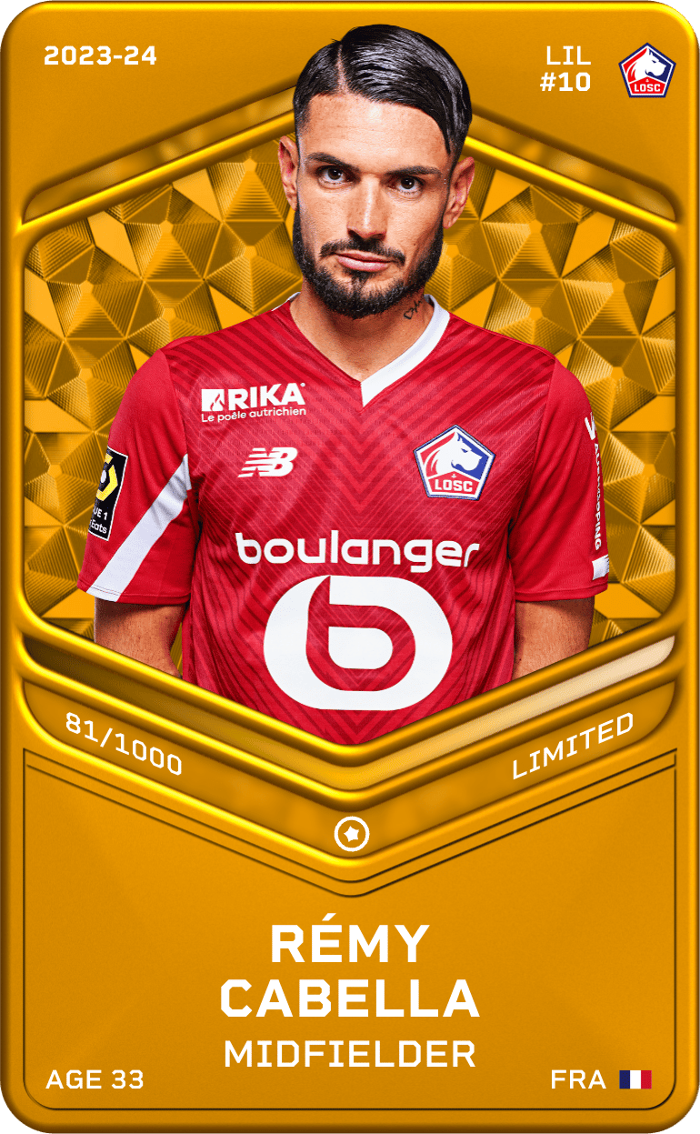 Rémy Cabella 2023-24 • Limited 81/1000