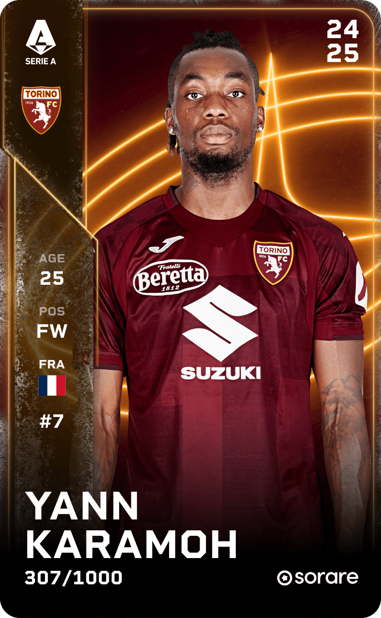 Yann Karamoh 2024-25 • Limited 307/1000