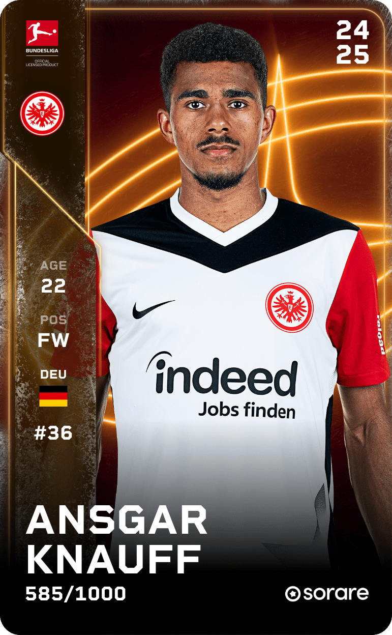 Ansgar Knauff 2024-25 • Limited 585/1000