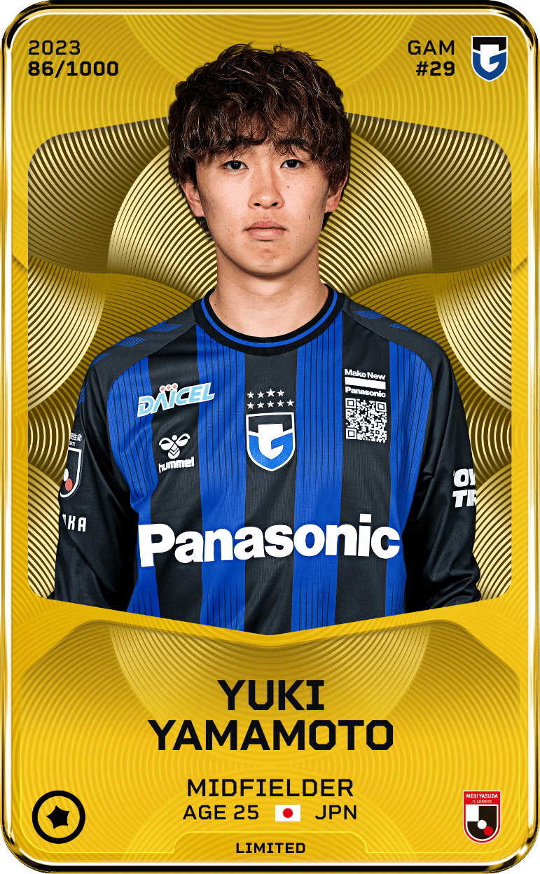 Yuki Yamamoto 2023-24 • Limited 86/1000