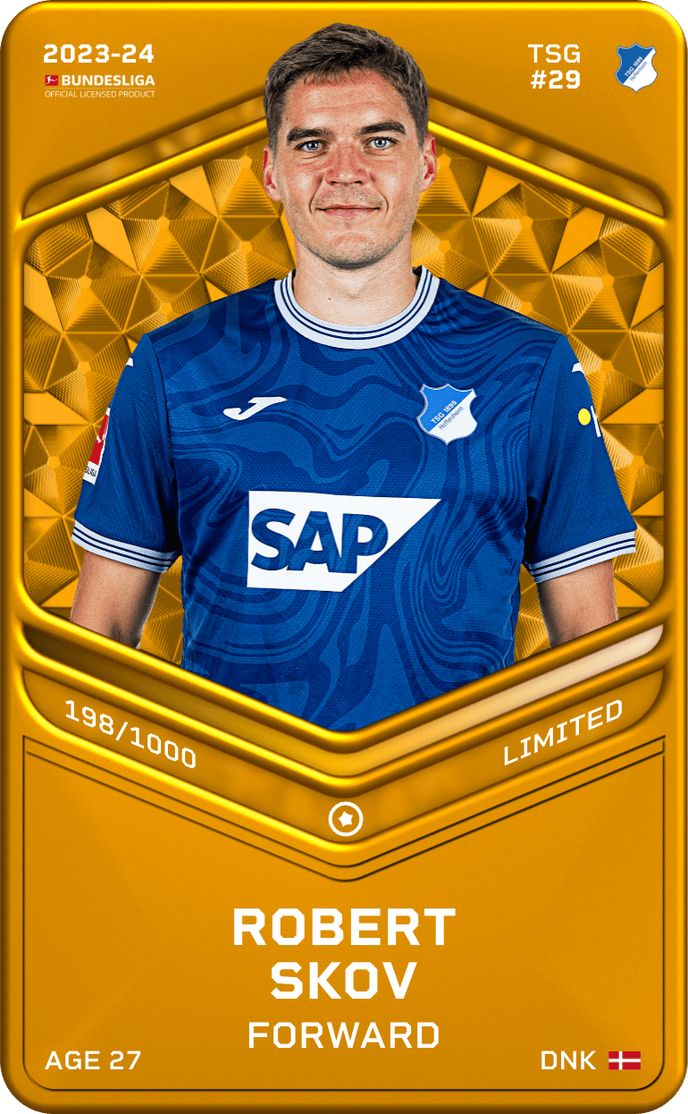 Robert Skov 2023-24 • Limited 198/1000