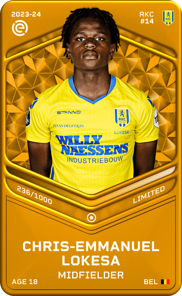 Chris-Emmanuel Lokesa 2023-24 • Limited 236/1000