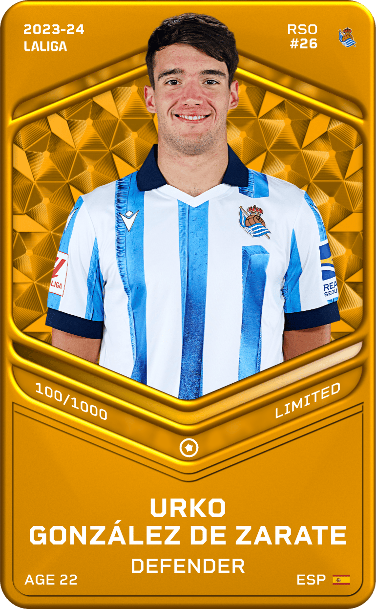 Urko González De Zarate 2023-24 • Limited 100/1000