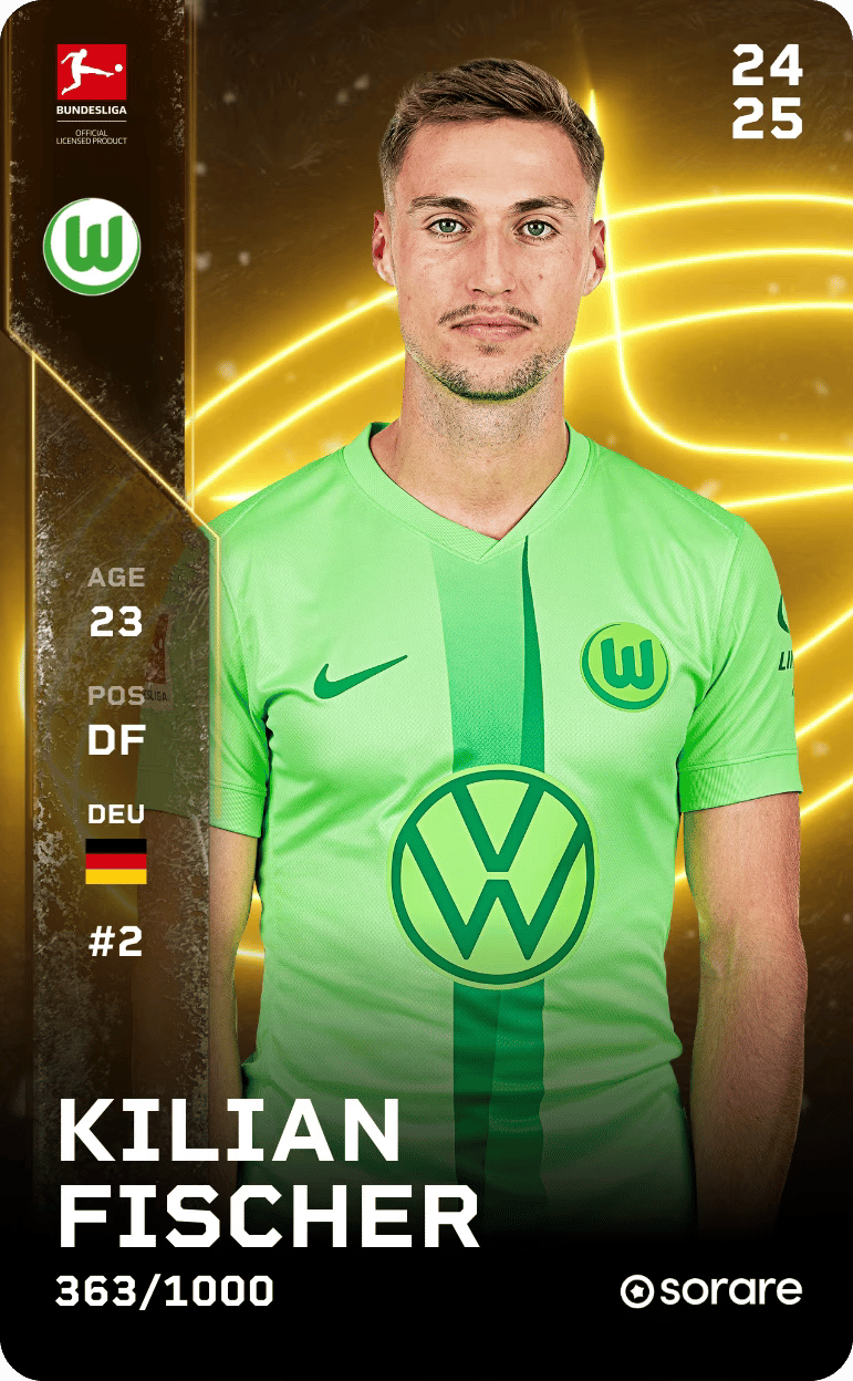 Kilian Fischer 2024-25 • Limited 363/1000