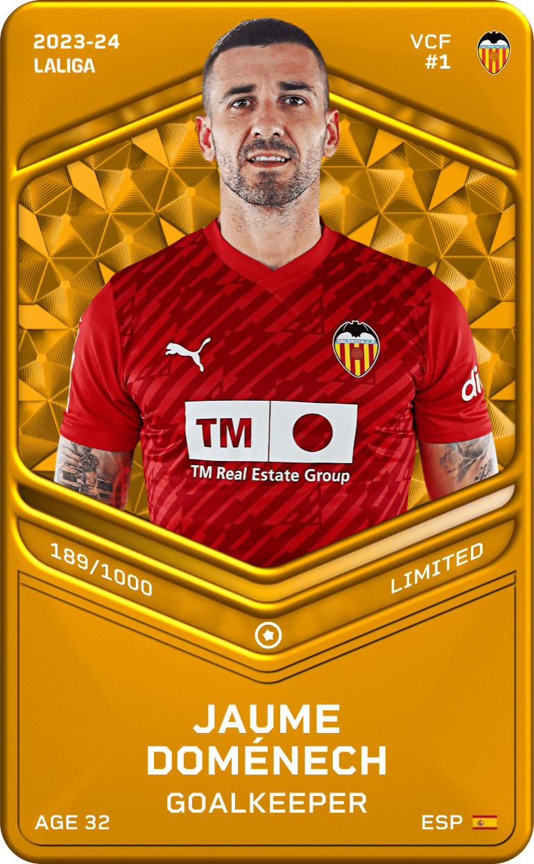 Jaume Doménech 2023-24 • Limited 189/1000