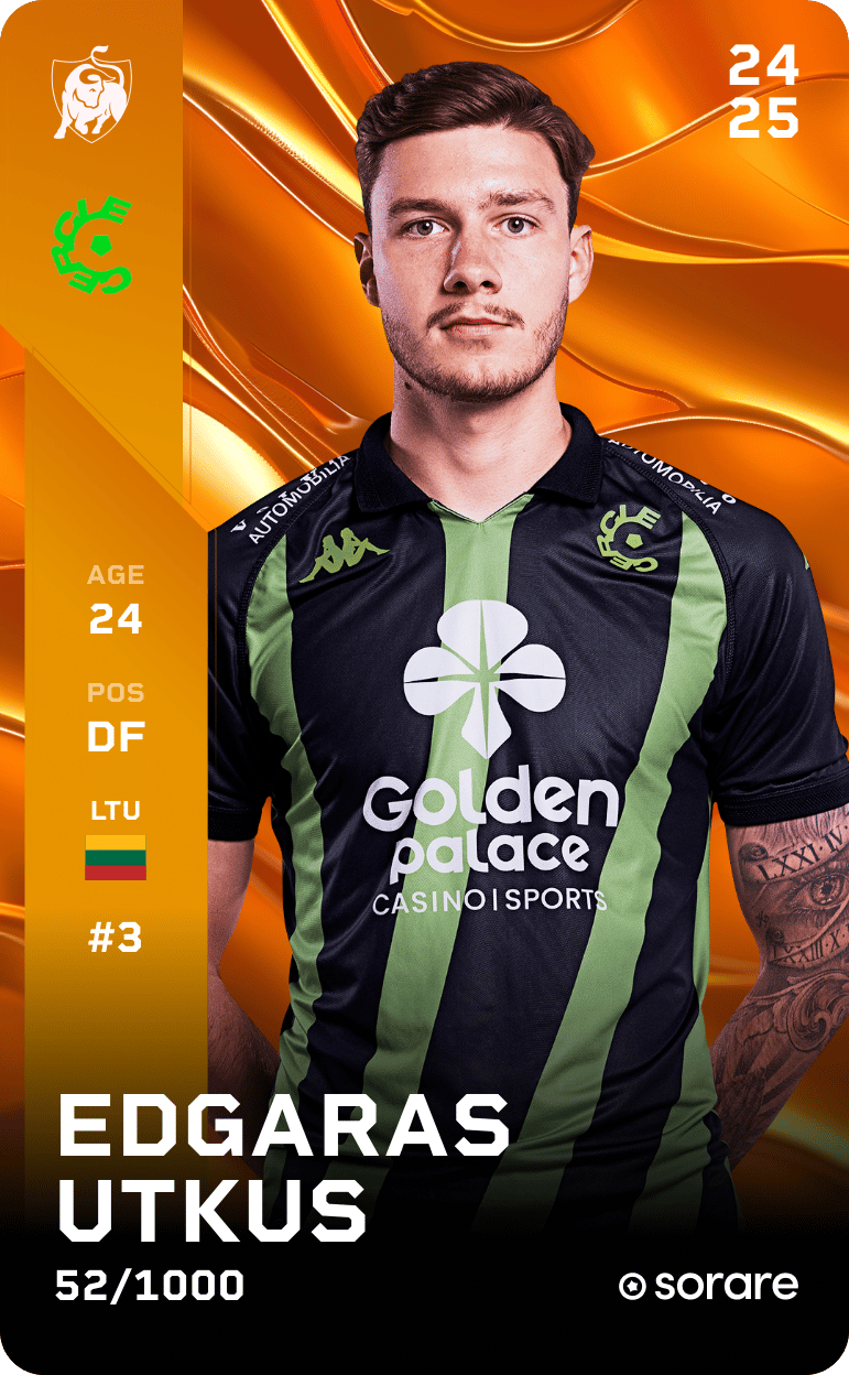 Edgaras Utkus 2024-25 • Limited 52/1000
