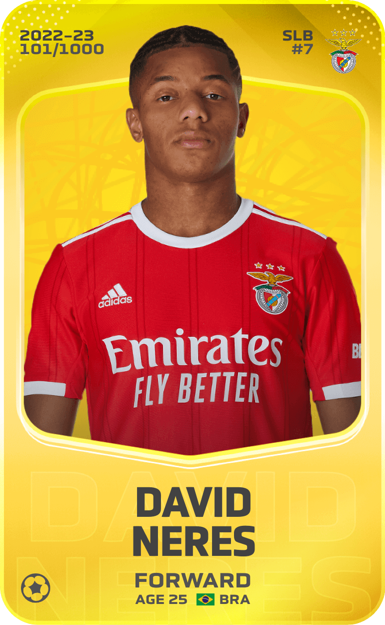David Neres 2022-23 • Limited 101/1000