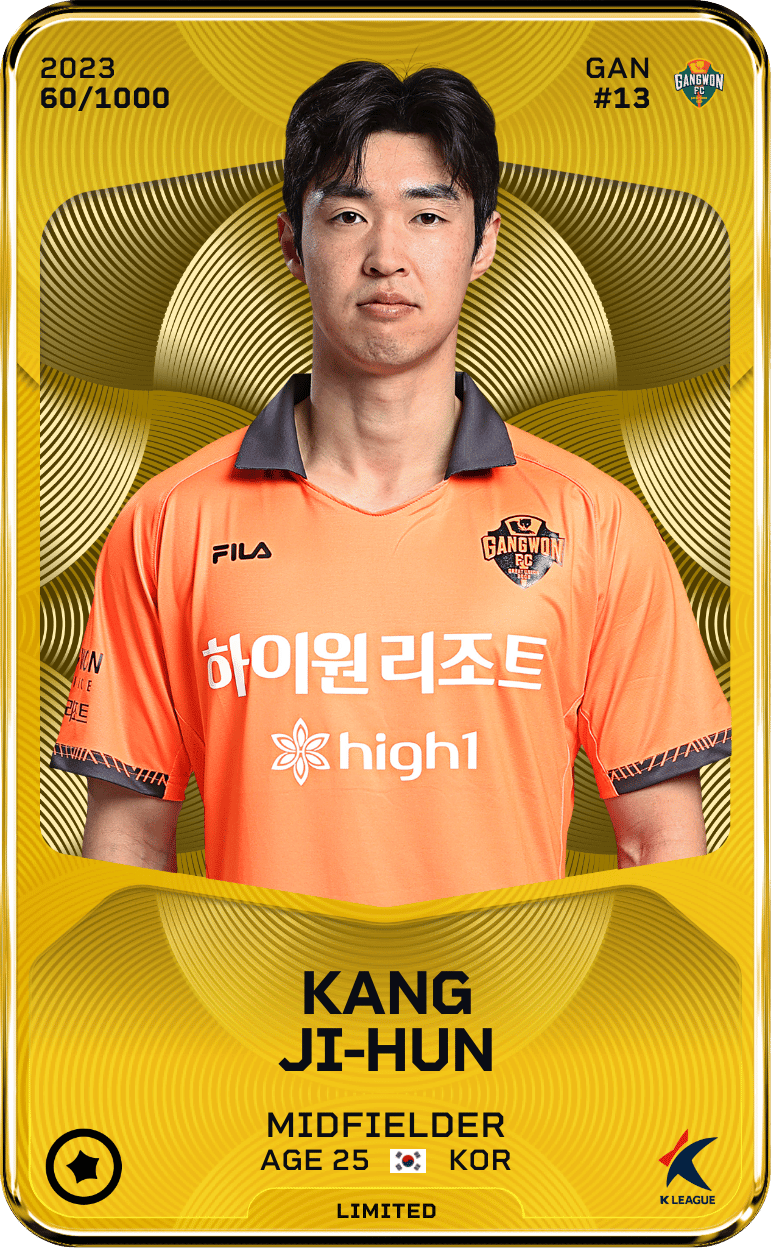 Kang Ji-Hun 2023-24 • Limited 60/1000