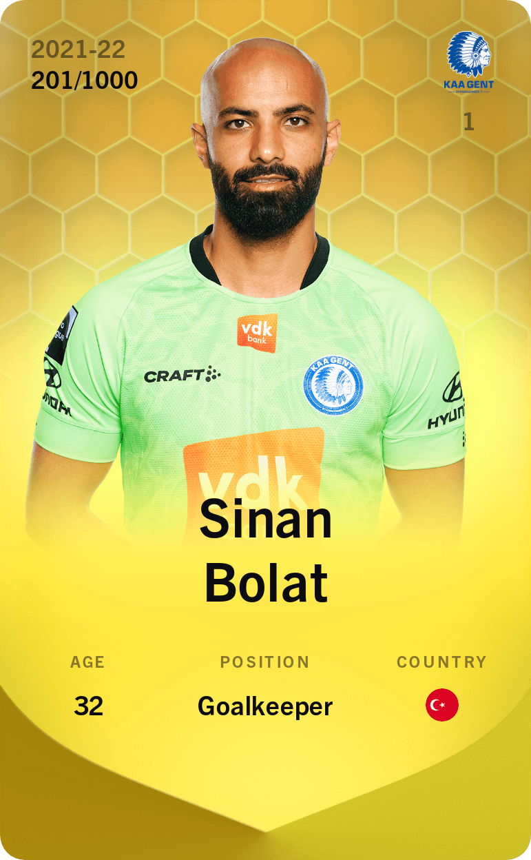 Sinan Bolat 2021-22 • Limited 201/1000