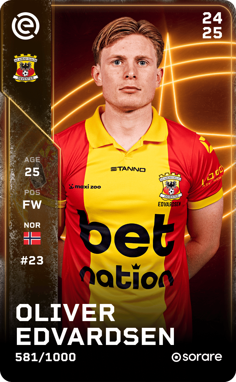 Oliver Edvardsen 2024-25 • Limited 581/1000