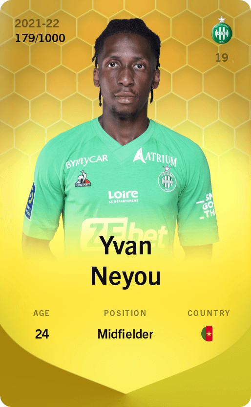 Yvan Neyou 2021-22 • Limited 179/1000