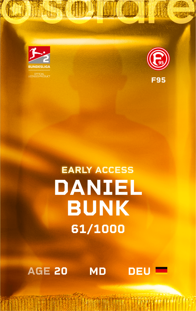 Daniel Bunk 2024-25 • Limited 61/1000