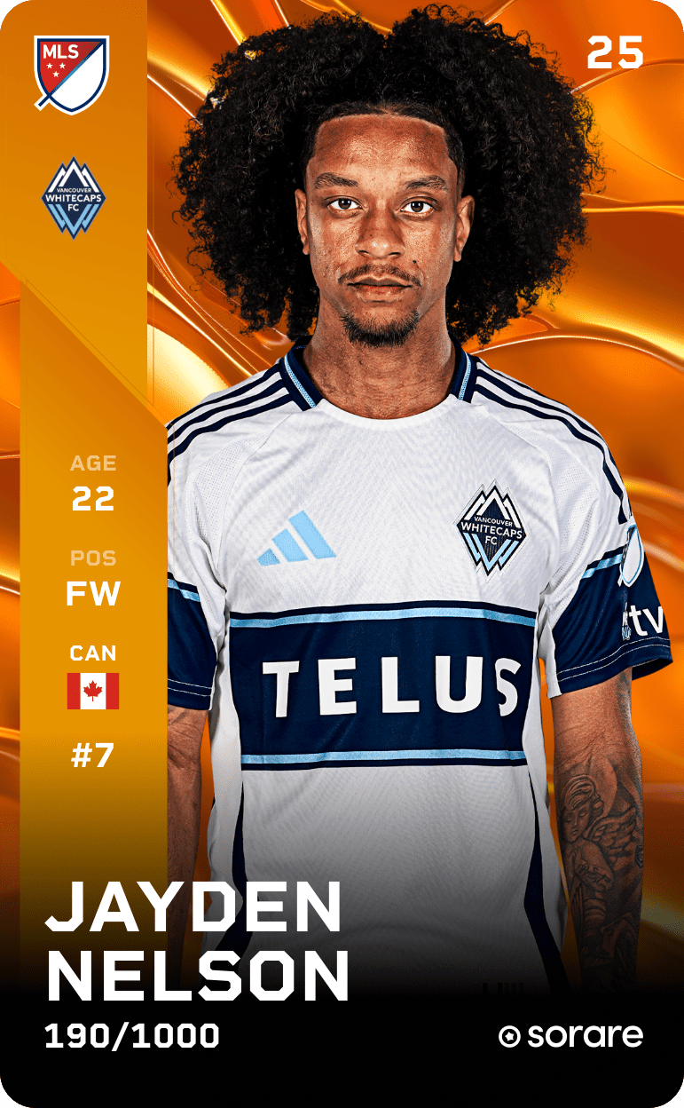 Jayden Nelson 2025-26 • Limited 190/1000
