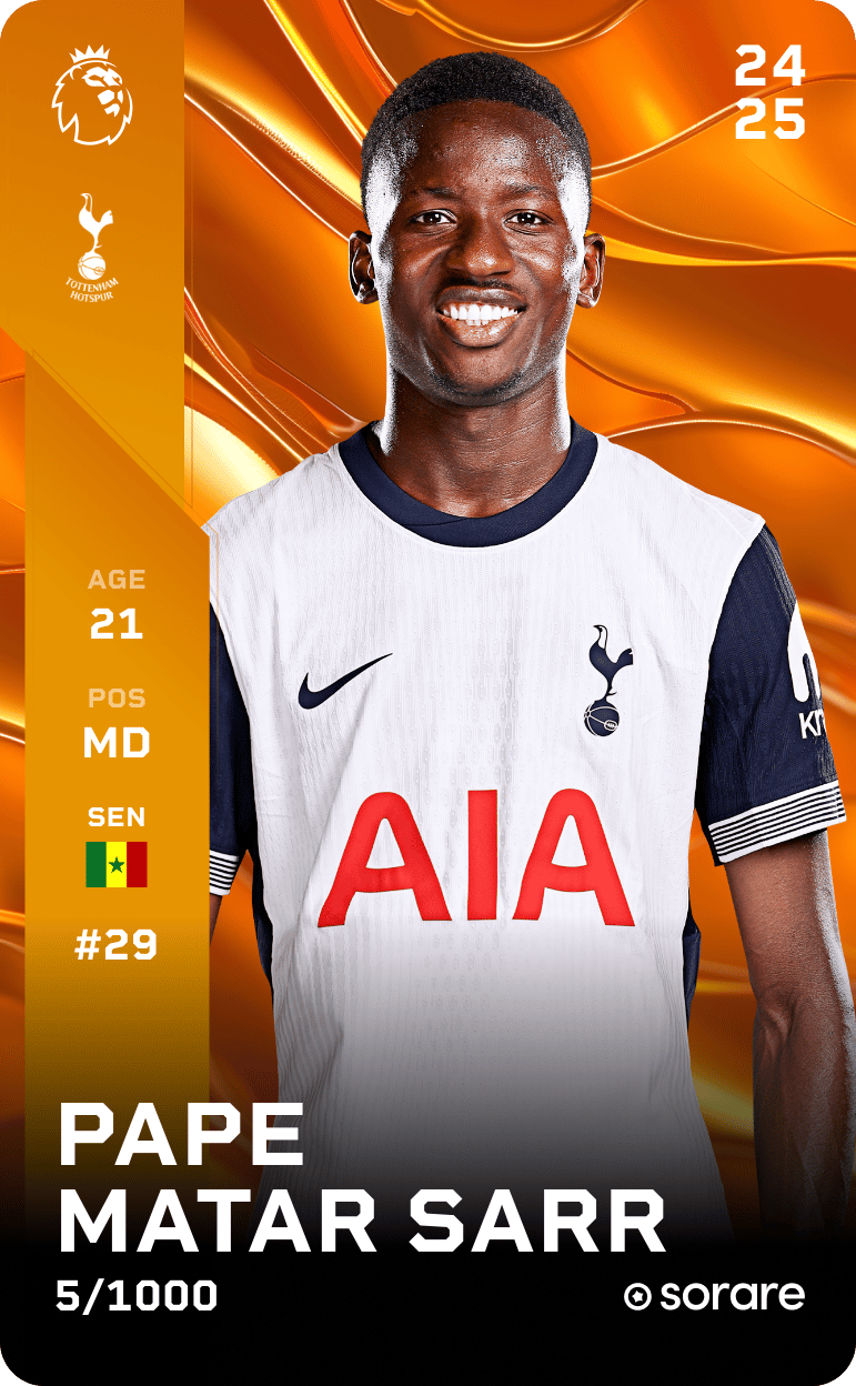 Pape Matar Sarr 2024-25 • Limited 5/1000