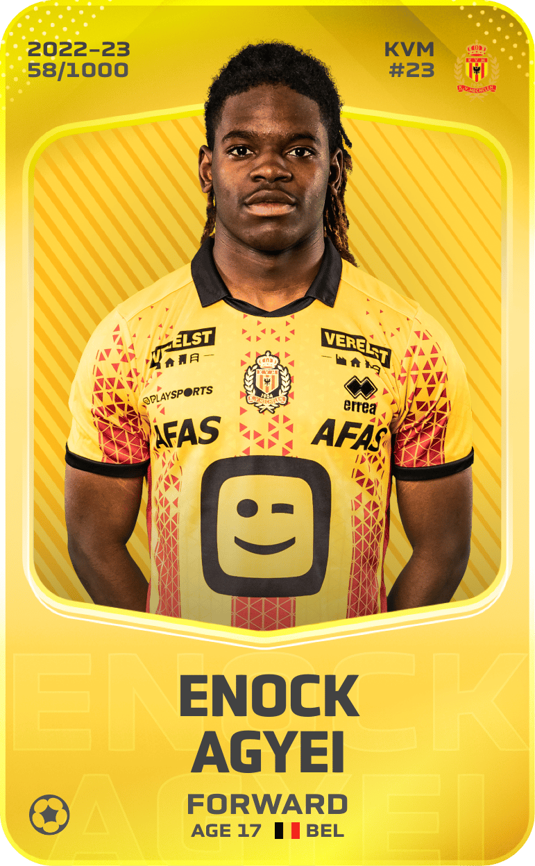 Enock Agyei 2022-23 • Limited 58/1000