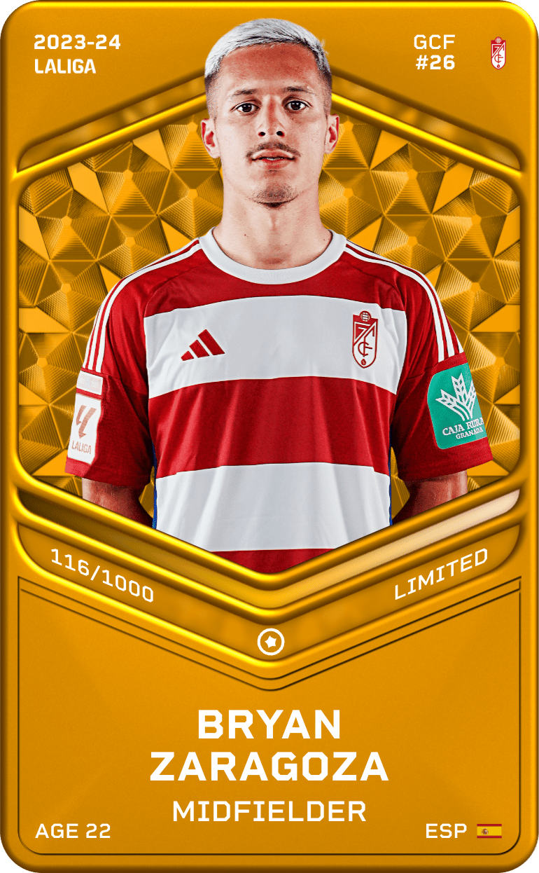Bryan Zaragoza 2023-24 • Limited 116/1000