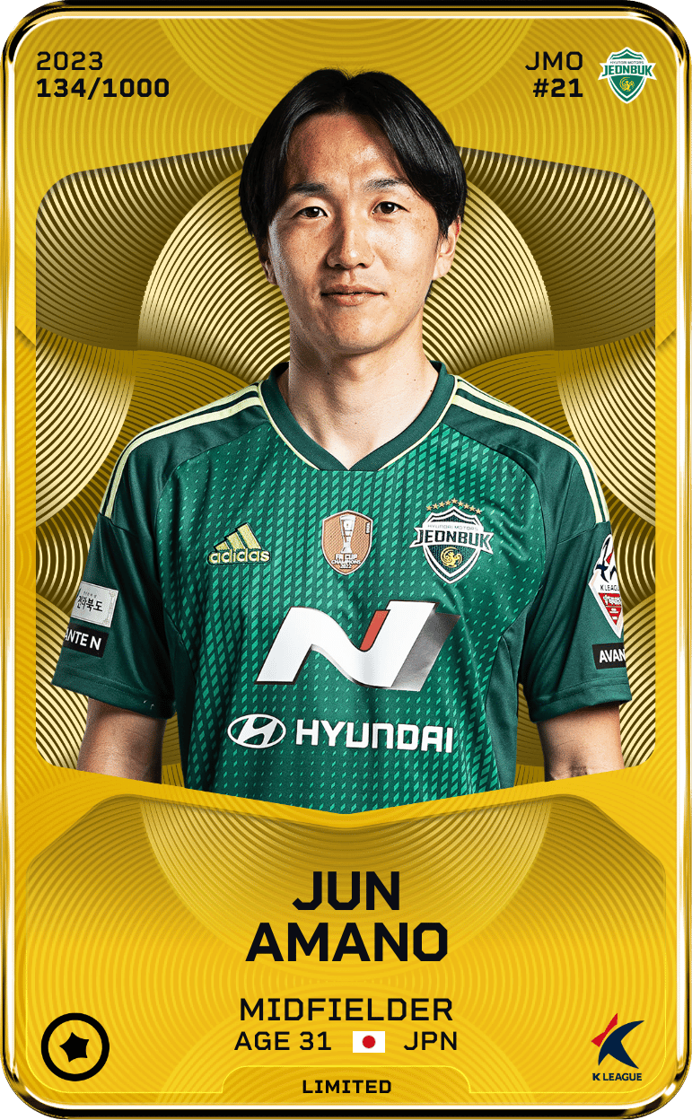 Jun Amano 2023-24 • Limited 134/1000