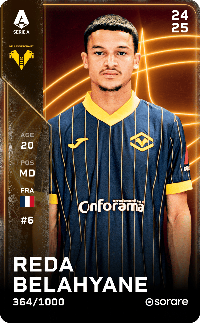 Reda Belahyane 2024-25 • Limited 364/1000