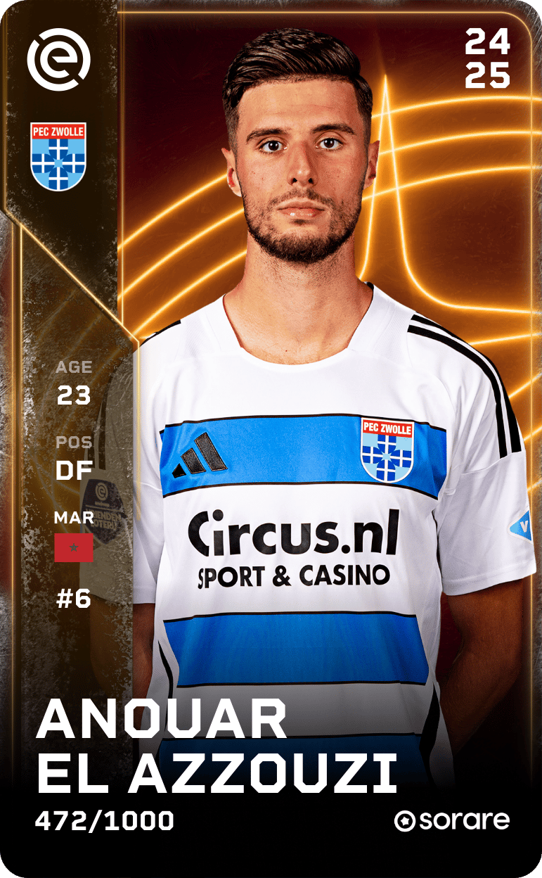 Anouar El Azzouzi 2024-25 • Limited 472/1000