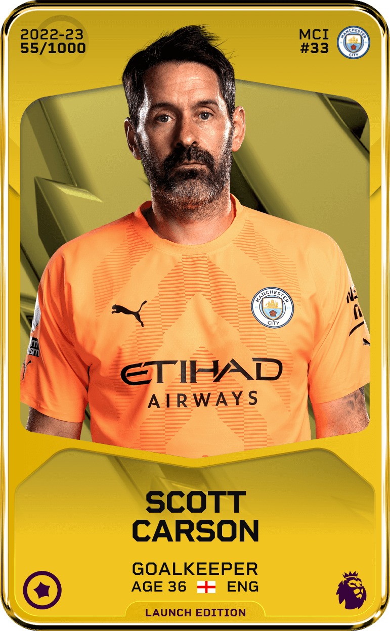 Scott Carson 2022-23 • Limited 55/1000