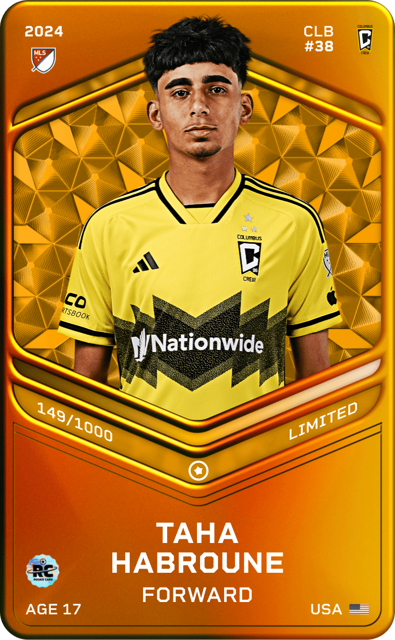 Taha Habroune 2024-25 • Limited 149/1000