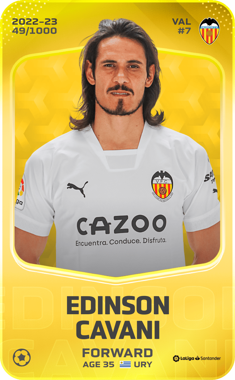 Edinson Cavani 2022-23 • Limited 49/1000