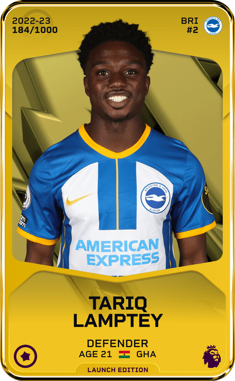 Tariq Lamptey 2022-23 • Limited 184/1000