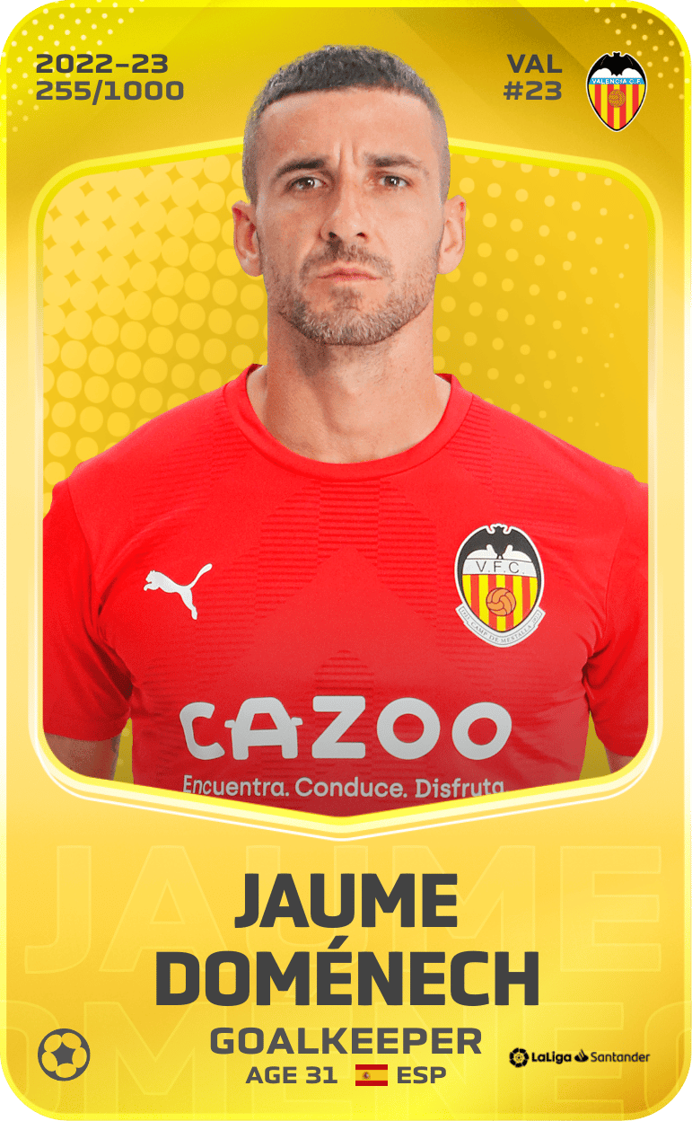 Jaume Doménech 2022-23 • Limited 255/1000