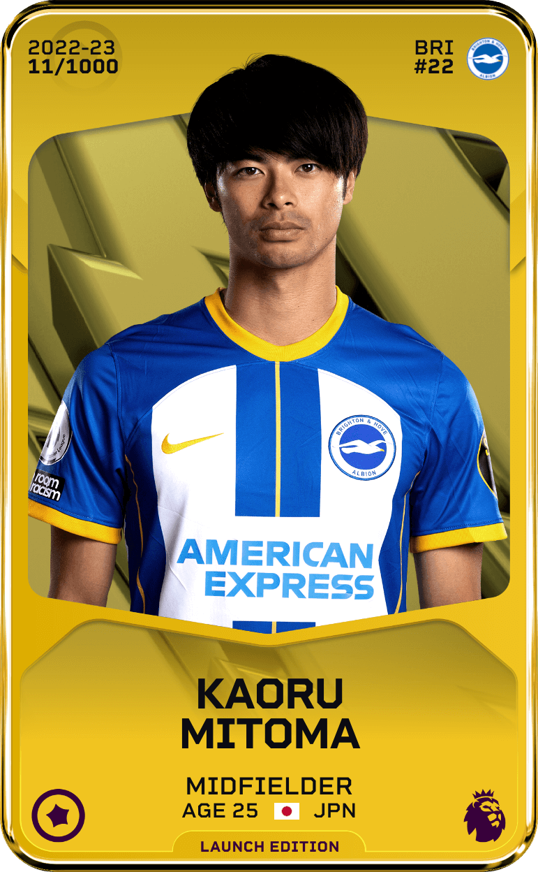 Kaoru Mitoma 2022-23 • Limited 11/1000