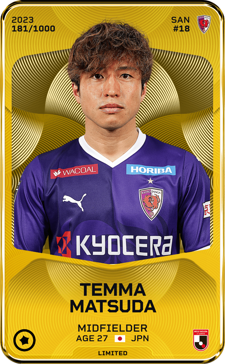 Temma Matsuda 2023-24 • Limited 181/1000