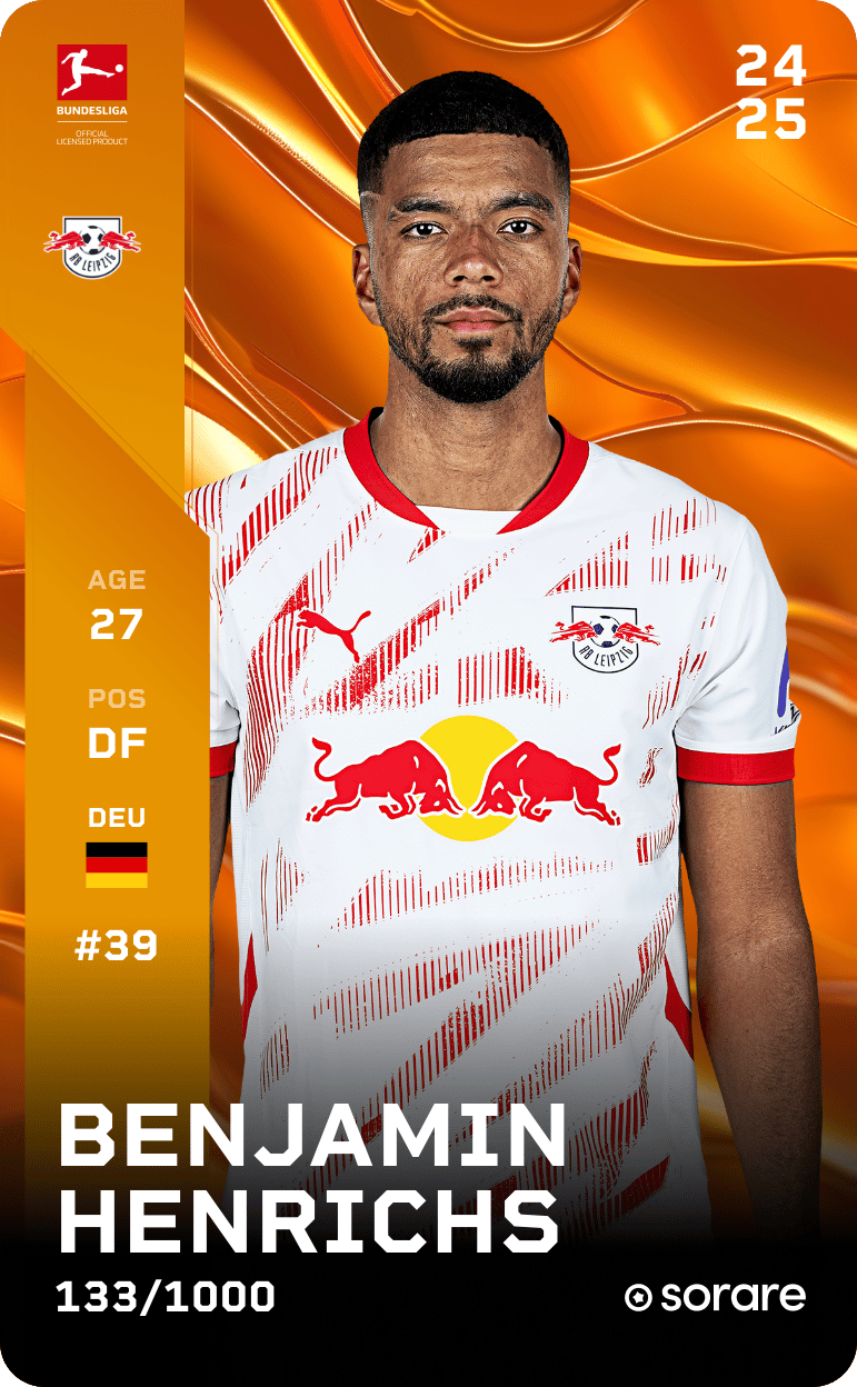 Benjamin Henrichs 2024-25 • Limited 133/1000