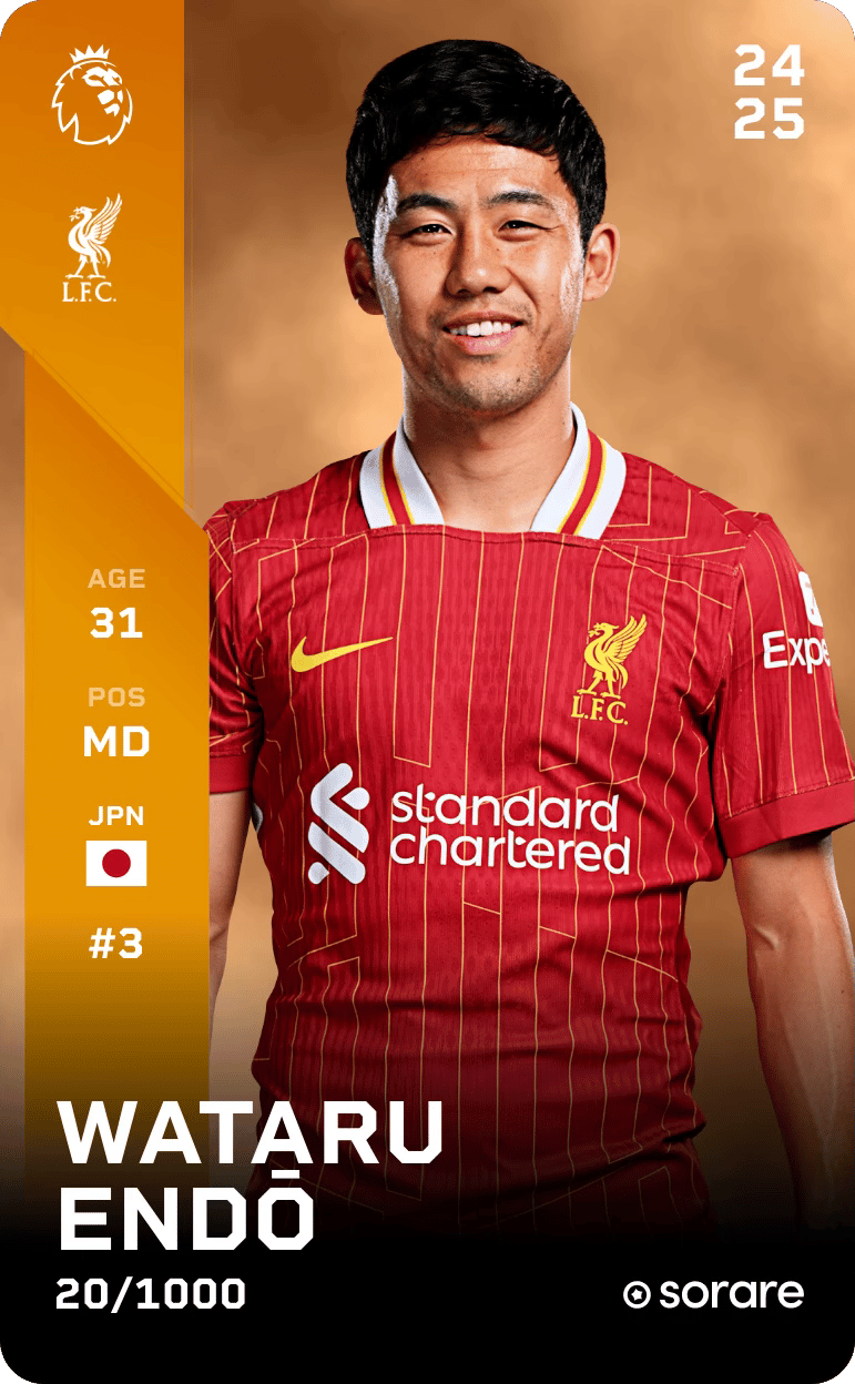 Wataru Endō 2024-25 • Limited 20/1000