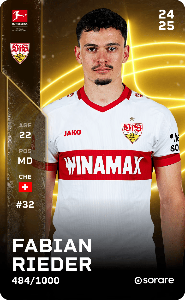 Fabian Rieder 2024-25 • Limited 484/1000
