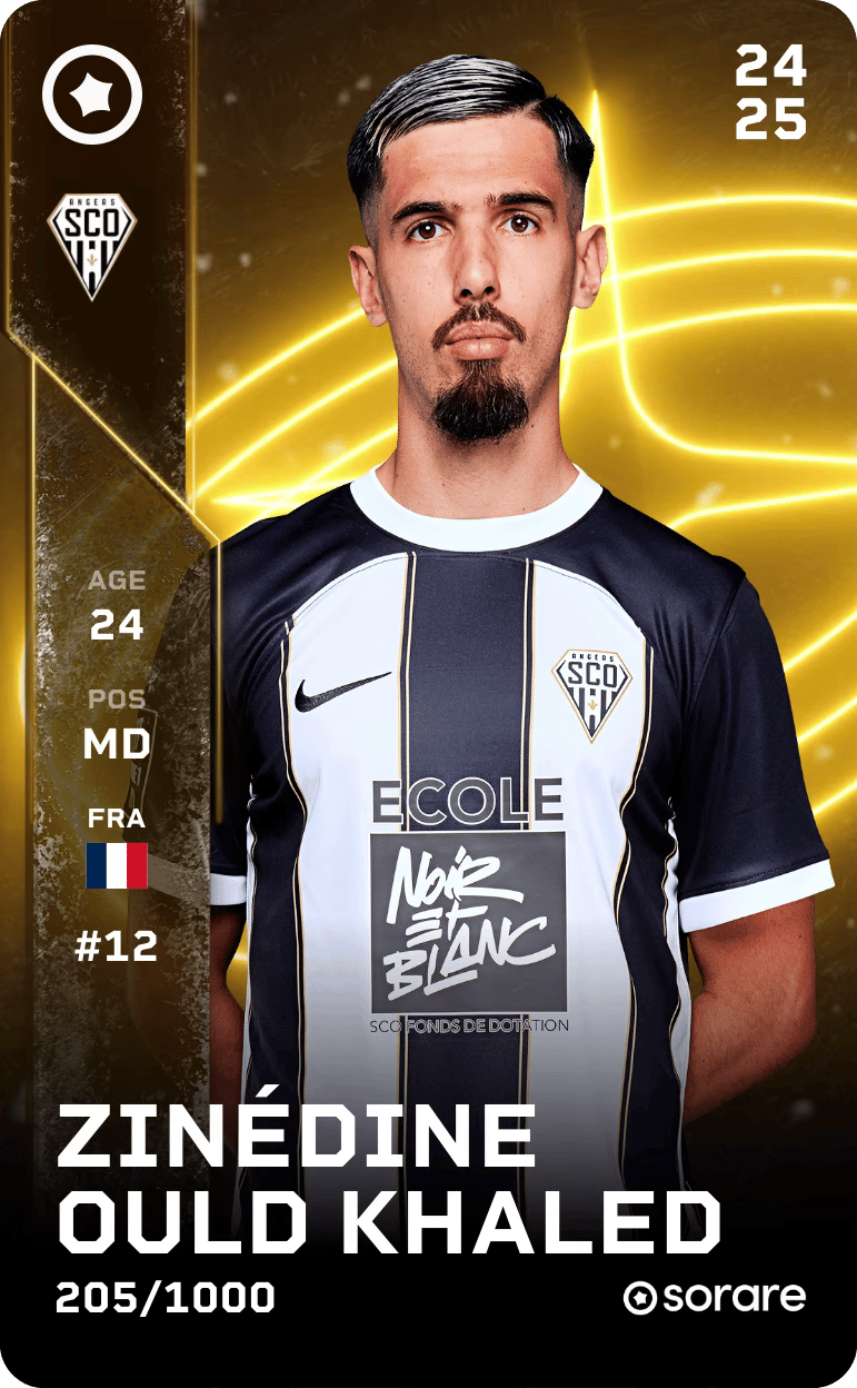 Zinédine Ould Khaled 2024-25 • Limited 205/1000